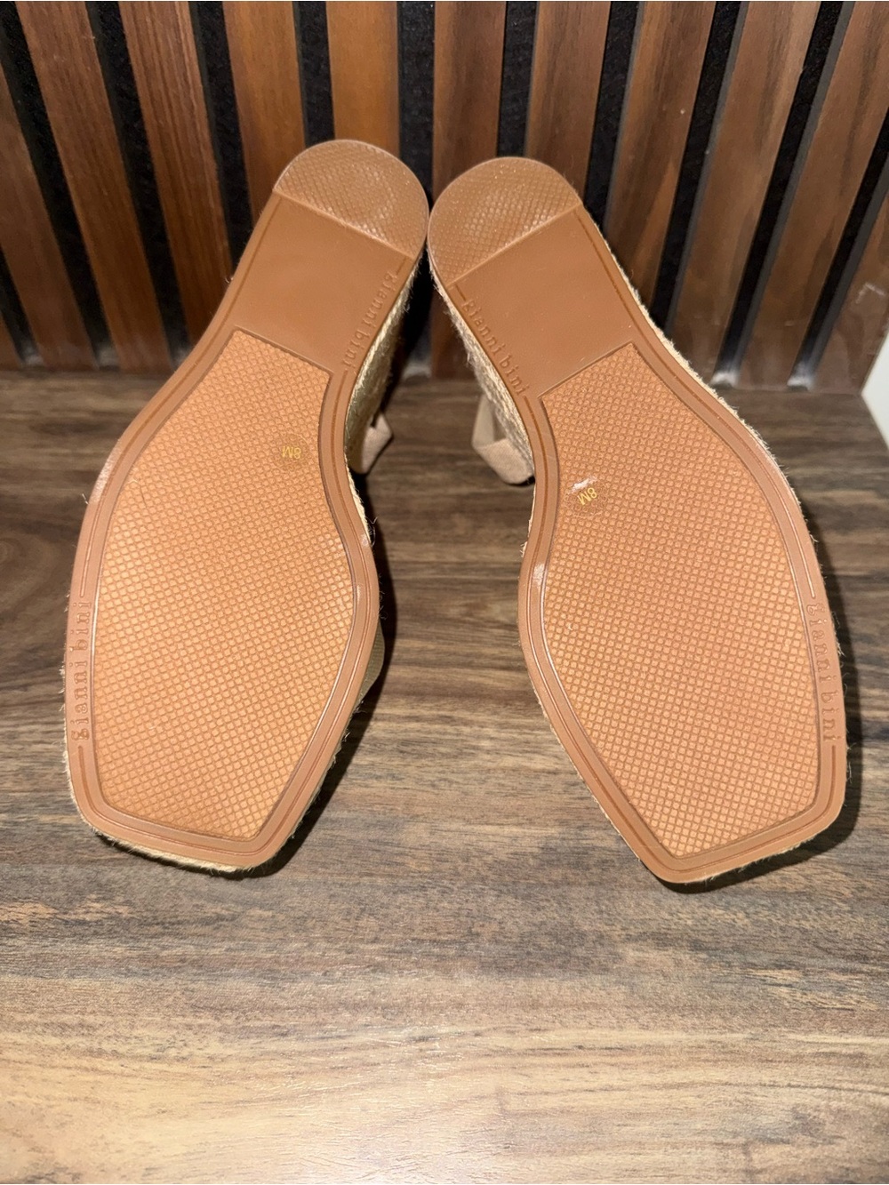 Gianni Bini Knot Woven Platform Wedge Sandals.
-Size 8 - Picture 8 of 8